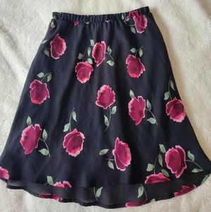 Y2K VTG Short Floral Skirt